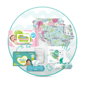 الحفاضات ومستلزمات التغيير