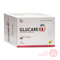جلوكير اكس ار 750 مجم | 60TAB جلوكير اكس ار 750 مجم | 60TAB
