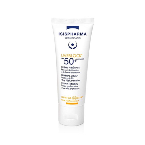 إيزيس يوفي بلوك كريم معدني غير مرئي بمعامل حماية من الشمس 50 | 40 مل