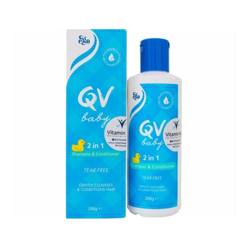كيو في شامبو وبلسم للأطفال 2 في 1 | 200 جرام كيو في شامبو وبلسم للأطفال 2 في 1 | 200 جرام