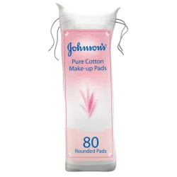 قطع قطنية للمكياج من جونسون | 80 قطعة قطع قطنية للمكياج من جونسون | 80 قطعة