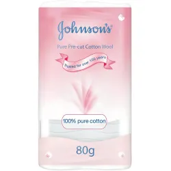 قطن جونسون مقطع مسبقًا | 80 جم قطن جونسون مقطع مسبقًا | 80 جم