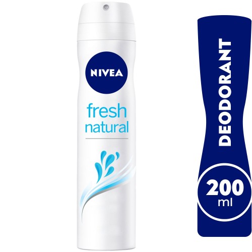 NIVEA DEO.SPRAY 200ML FRESH NATURAL (%)