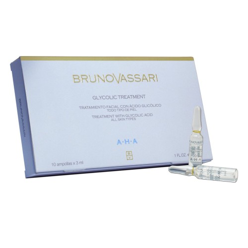 BRUNO VASSARI (B.V) AHA GLYCOLIC TREATMENT AMPOULES 10X3ML (BV)