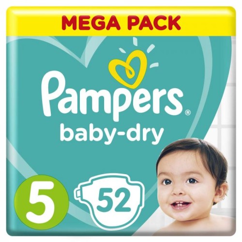 PAMPERS DIAPERS NO.5 (52D)