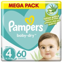 PAMPERS DIAPERS NO.4 (60D)