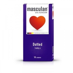 ماسكولان واقي ذكري محبب 10حبة 0028 ماسكولان واقي ذكري محبب 10حبة 0028