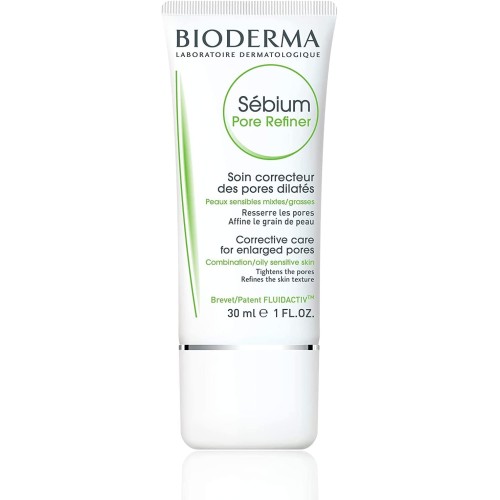 بيودرما سيبيوم بور ريفينر كريم للبشرة الدهنية لتضييق المسام وتقليل الرؤوس السوداء | 30مل بيودرما سيبيوم بور ريفينر كريم للبشرة الدهنية لتضييق المسام وتقليل الرؤوس السوداء | 30مل