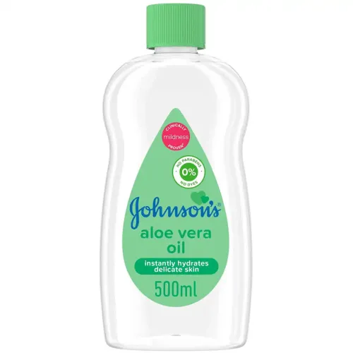 زيت جونسون للأطفال بالصبار | 500 مل زيت جونسون للأطفال بالصبار | 500 مل
