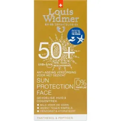 LOUIS WIDMER SUN PROTECT FACE 50+ PARFUMVRIJ 50ML LOUIS WIDMER SUN PROTECT FACE 50+ PARFUMVRIJ 50ML