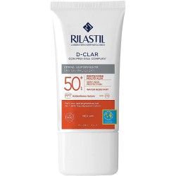 ريلاستيل دي كلار كريم موحد للون بمعامل حماية 50 | 40 مل ريلاستيل دي كلار كريم موحد للون بمعامل حماية 50 | 40 مل