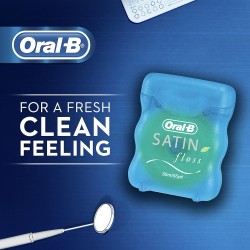 ORAL-B FLOSS 25M SATIN-MINT