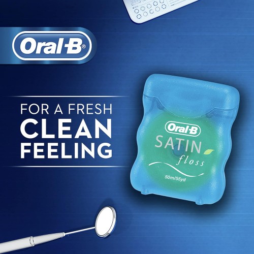 ORAL-B FLOSS 25M SATIN-MINT