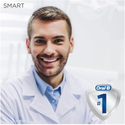 أورال بي فرشاة أسنان سمارت الكهربائية 4 4000 إن القابلة لإعادة الشحن مع إمكانية الاتصال بالبلوتوث أورال بي فرشاة أسنان سمارت الكهربائية 4 4000 إن القابلة لإعادة الشحن مع إمكانية الاتصال بالبلوتوث
