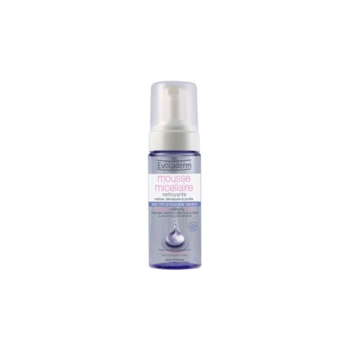 رغوة EVOLUDERM MICELLAR المطهرة 150 مل