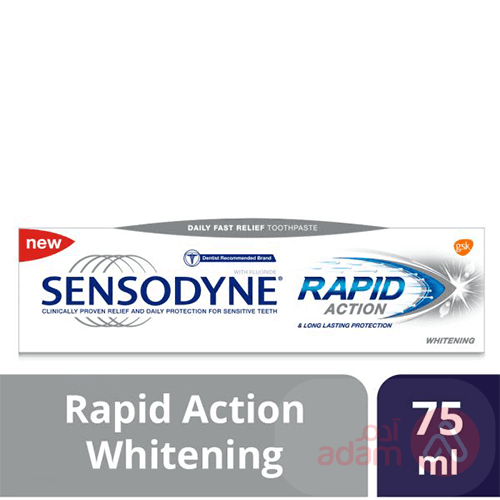 SENSODYNE T.P.75ML RAPID ACTION-WHITE