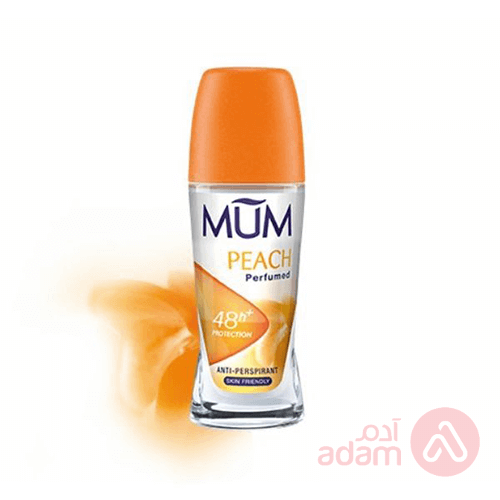 MUM DEO.ROLL-ON 50ML PEACH