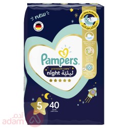 PAMPERS PREMIUM CARE-NIGHT NO.5 (40D)