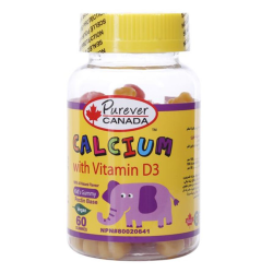 PUREVER KIDS GUMMY CALCIUM WITH D3 PECTIN PUREVER KIDS GUMMY CALCIUM WITH D3 PECTIN