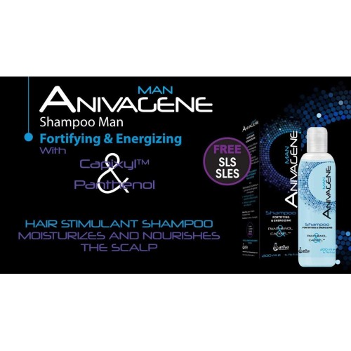 ANIVAGENE FORTIFYING AND ENERGIZING SHAMPOO MEN