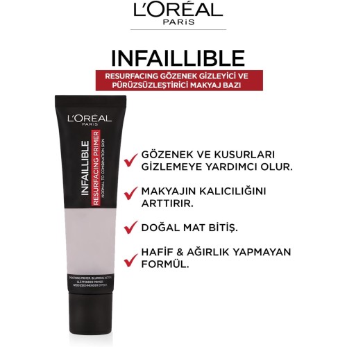 LOREAL INFALLIBLE MATTIFYING PRIMER 35 ML
