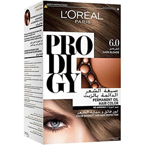 LOREAL PRODIGY OIL H.COLOR NO. 6.0