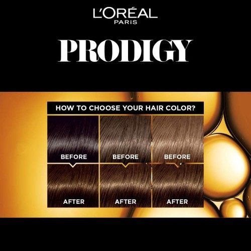 LOREAL PRODIGY OIL H.COLOR NO. 6.0