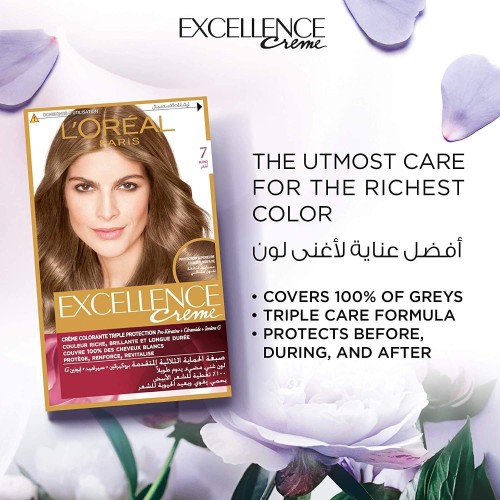 LOREAL EXCELLENCE CREME 7
