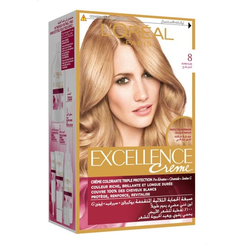 LOREAL EXCELLENCE CREME 8