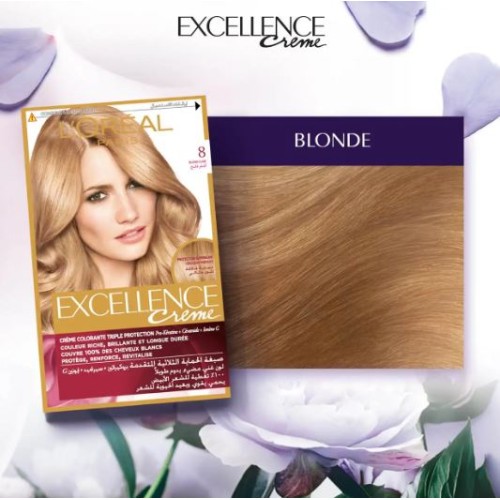 LOREAL EXCELLENCE CREME 8