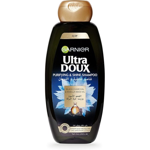 شامبو يو دي من غارنييه 200 مل بالفحم الأسود والنيجي