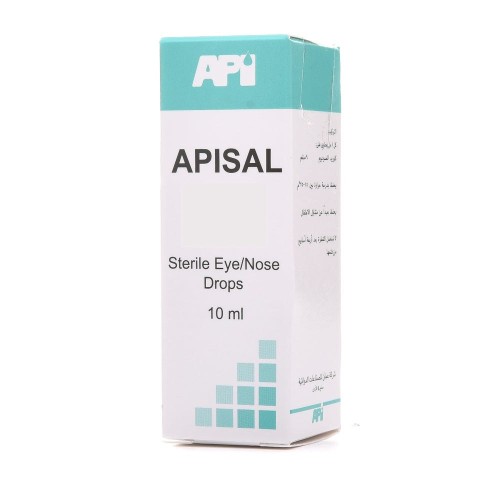ابيسال قطرة عين وانف 10 مل