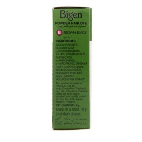 بيجين صبغة بودرة رقم ب