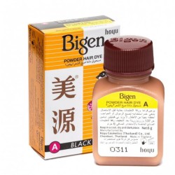 بودرة بيجين لتلوين الشعر لون أسود أ | 6 ز