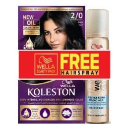 كوليستون صبغة شعر بني غامق 3/0 + سبراي مجاني كوليستون صبغة شعر بني غامق 3/0 + سبراي مجاني