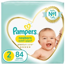 PAMPERS PREMIUM CARE DIAPERS NO.2 (84D)
