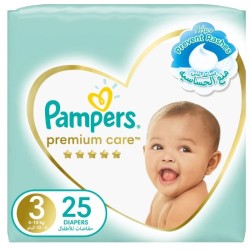 PAMPERS PREMIUM CARE DIAPERS NO.3 (25D)