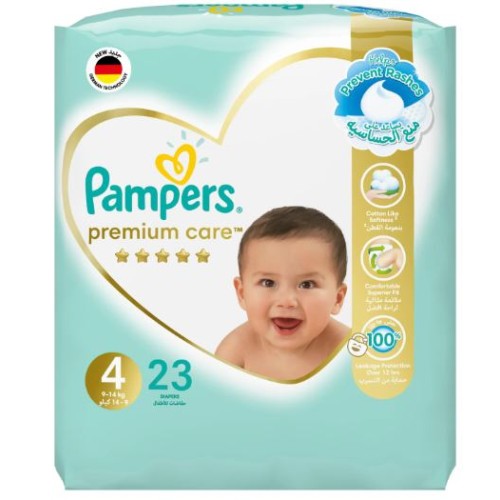PAMPERS PREMIUM CARE DIAPERS NO.4 (23D)