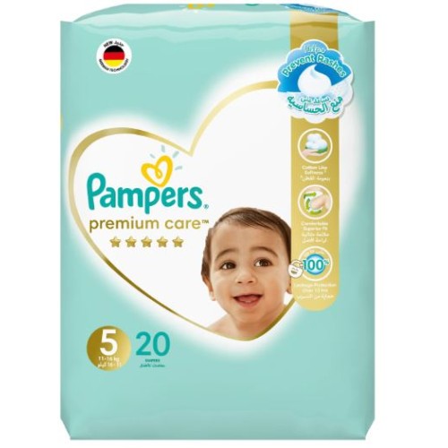 PAMPERS PREMIUM CARE DIAPERS NO.5 (20D)