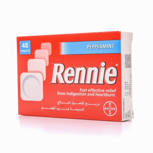 RENNIE TABLET 48 قطعة RENNIE TABLET 48 قطعة